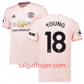 Manchester United Fodboldtrøjer Ashley Young 18 Udebanesæt 2018/19 Kort ærmer